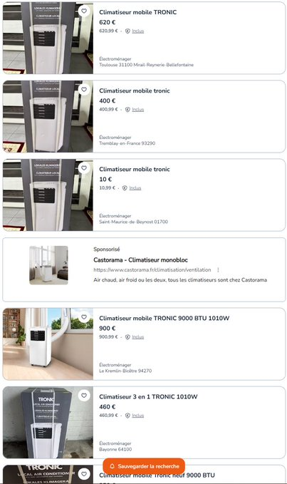 F1o0DS's tweet photo. Je me suis demandé s'il y avait des scalpers sur les vidéos et... Oui 😅 @leboncoin @lidlfrance https://t.co/0wh0LabUkE