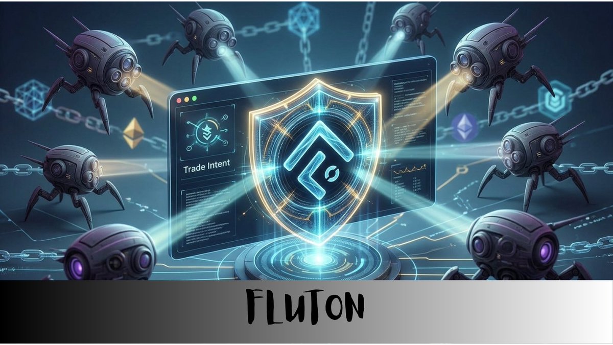 0xntsu's tweet photo. What if your DeFi trades were invisible to MEV bots? 🤔 

@FlutonIO is building exactly that the first confidential, intent centric cross chain protocol using Fully Homomorphic 

Encryption. 1.4M+ transactions already. Privacy isn't optional, it's the future. 🔐

#Fluton #DeFi https://t.co/JuPZI5v0EG
