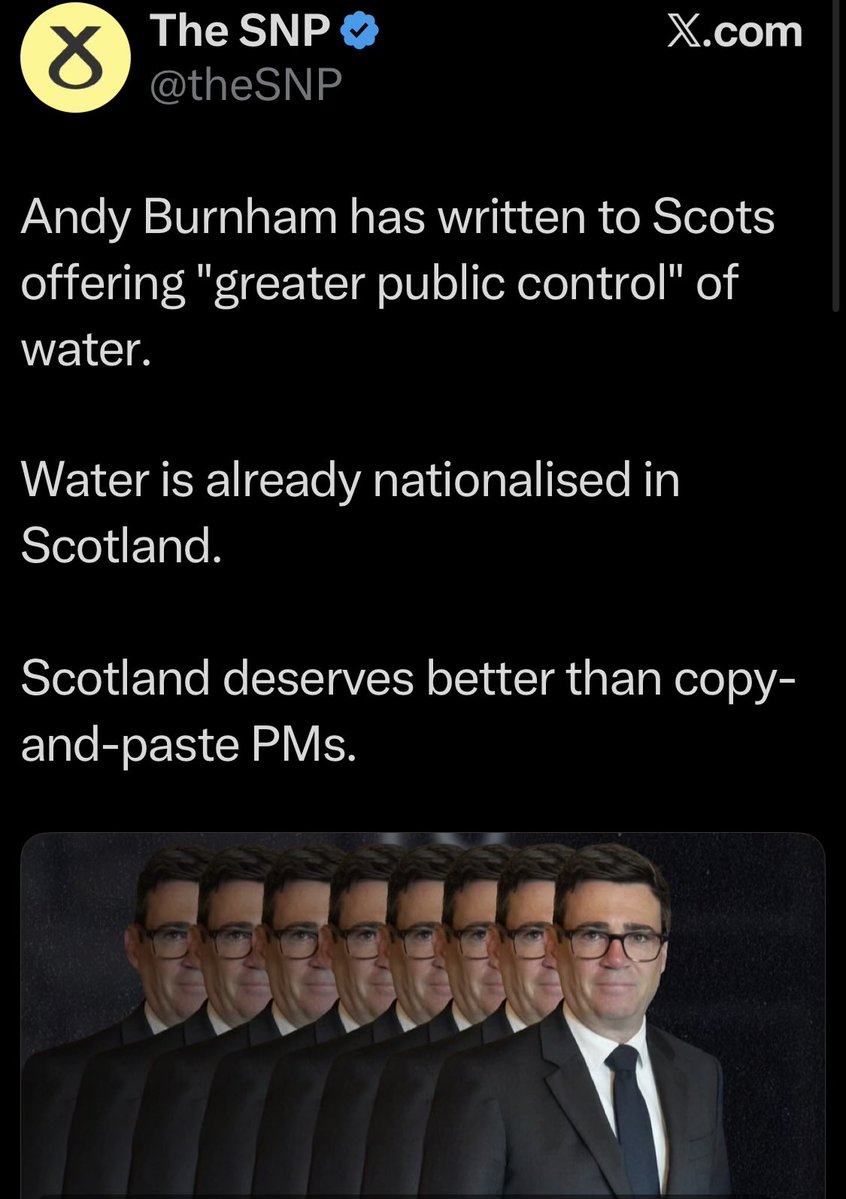 J4m35c4mpb3ll's tweet photo. Another example of how out of touch the Labour Party are with Scotland.

This fool is going to be PM &amp; can’t even get the basics right. https://t.co/I6IQSHnuqc