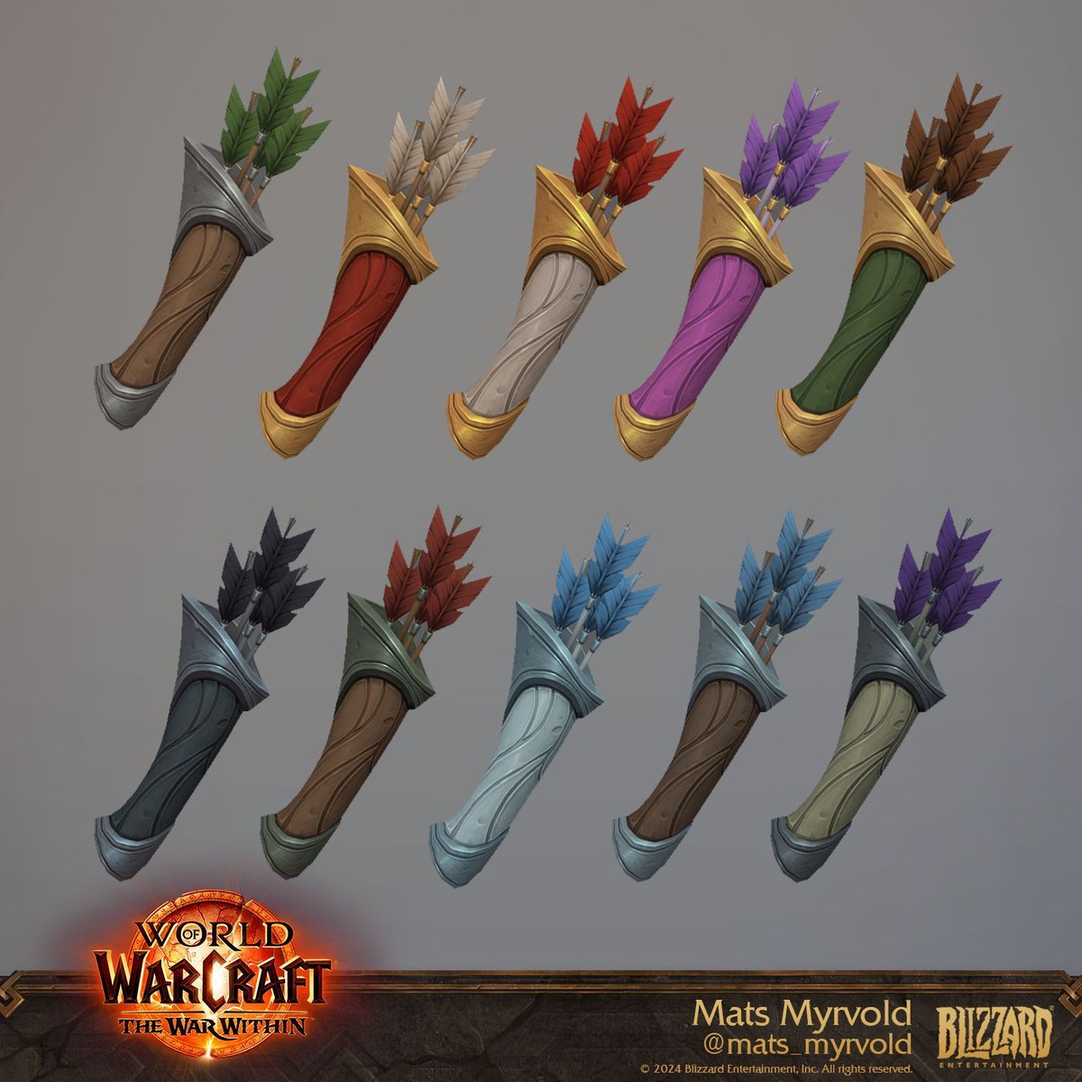 mats_myrvold's tweet photo. Just some simple quivers I made for World of Warcraft 🏹

#gameart #art https://t.co/fymGsfUoqL