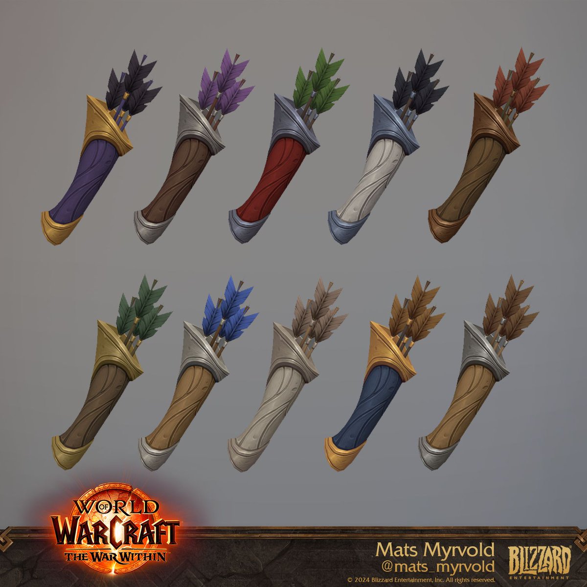 mats_myrvold's tweet photo. Just some simple quivers I made for World of Warcraft 🏹

#gameart #art https://t.co/fymGsfUoqL