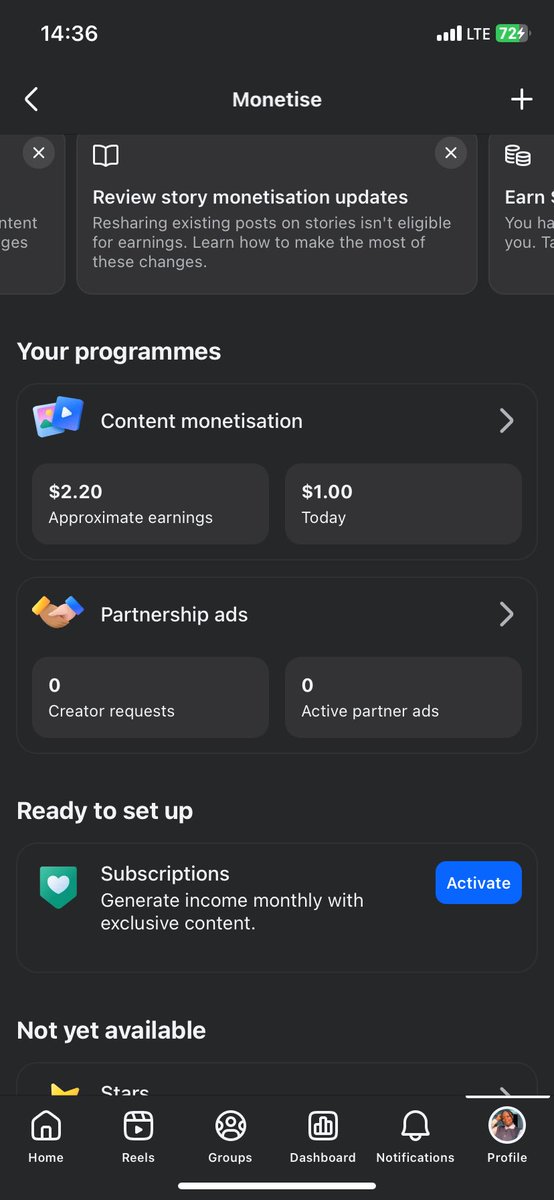 christabellux's tweet photo. Facebook monetization will make you sweat
In 6months I can’t boast of $10 #fbmonetization https://t.co/Nrbc8XxqgV