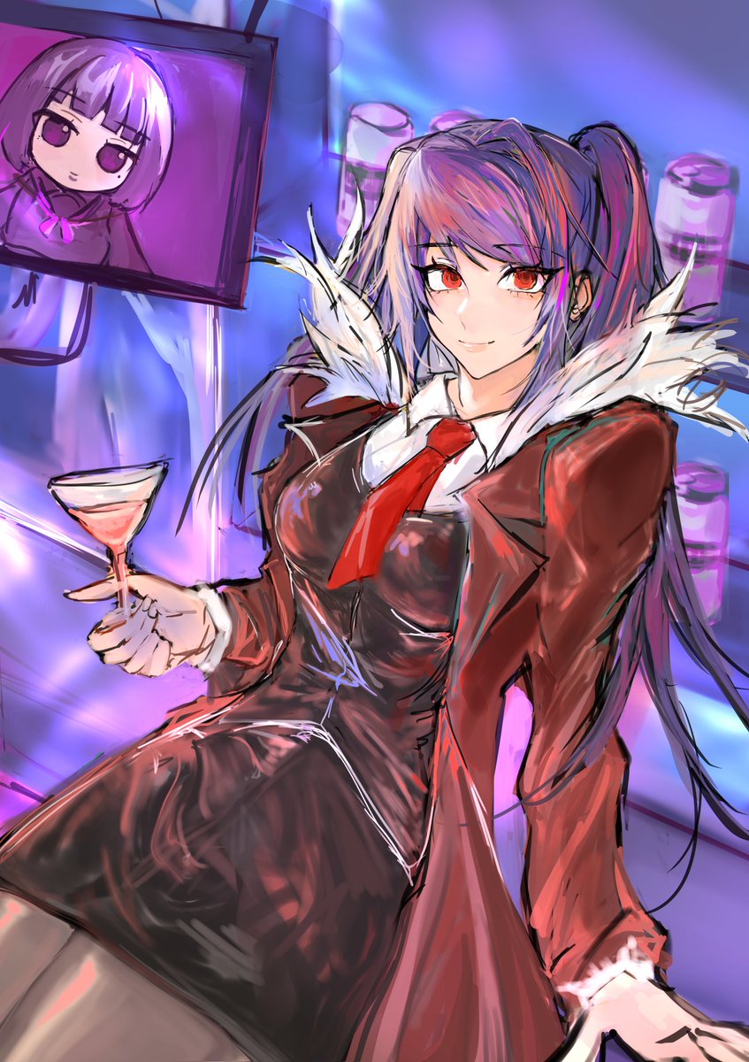 kemurien_'s tweet photo. 後來發現遊戲作者有轉我的推(◕ܫ◕)
超級開心，希望大家都喜歡♡⃛ɞ

#va11halla https://t.co/A6ubSrxD8u