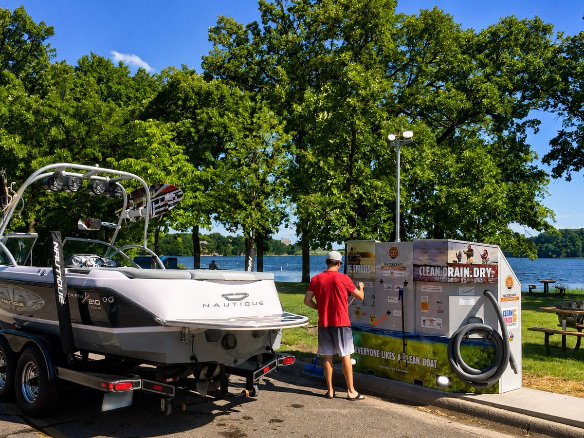 CAsWatershed's tweet photo. Protecting Sierra-Cascade waters starts with prevention.

An SNC grant recently funded three mobile Clean, Drain, Dry, Dispose (CD3) stations in Mono County to help stop the spread of invasive golden mussels.
#CleanDrainDry #GoldenMussel

Learn more: https://t.co/SG9CekCmZd https://t.co/aLJLrJeJlb