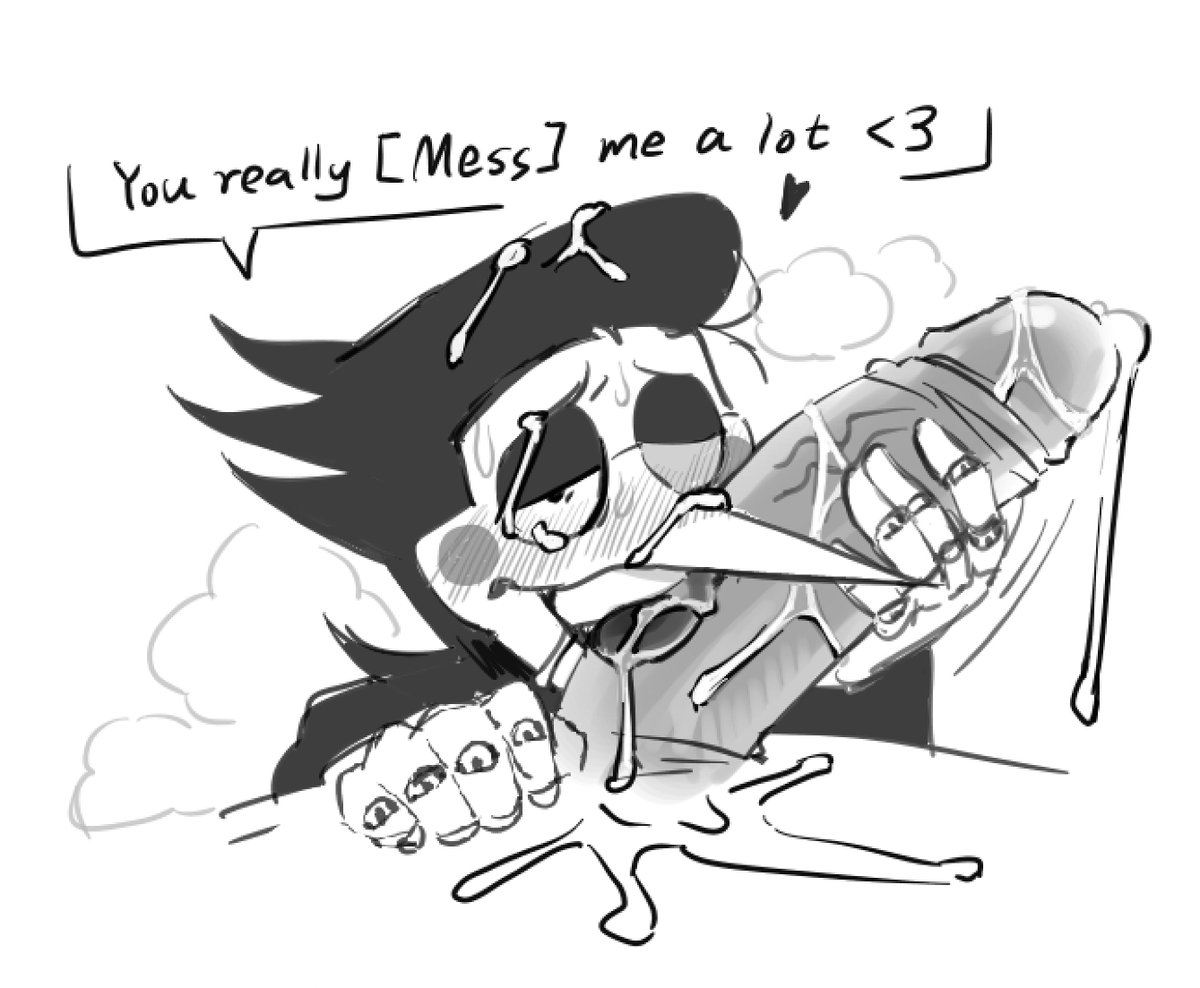 absmutbin's tweet photo. i miss drawing some spicy stuff https://t.co/UItBv0g62Z