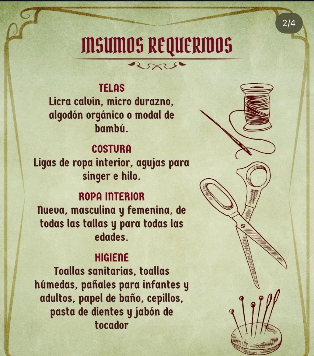 arantxalopezc's tweet photo. Un amigo está confeccionando ropa interior nueva para donar a hombres, mujeres, jóvenes, niños y niñas que la necesiten.

Aquí está la lista de insumos con los que pueden colaborar y las vías de apoyo económico por si quieren aportar algo para que se siga realizando: https://t.co/5WktPxMdUh