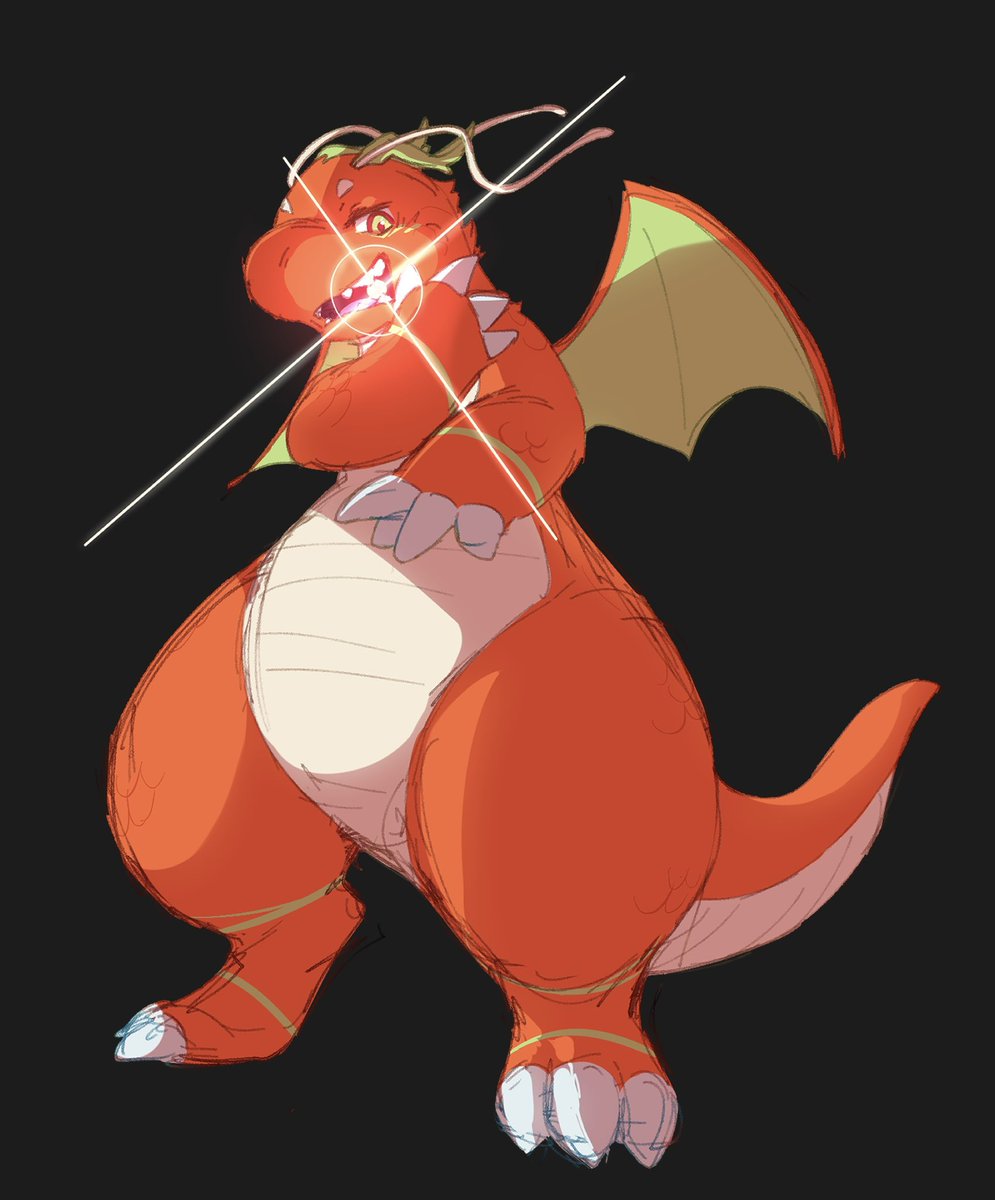 Ron_Bu1's tweet photo. Mega power wa 🦦🧡
#dragonite #ampharos #Pokemonartㅤ https://t.co/0ZTfe0r3PE