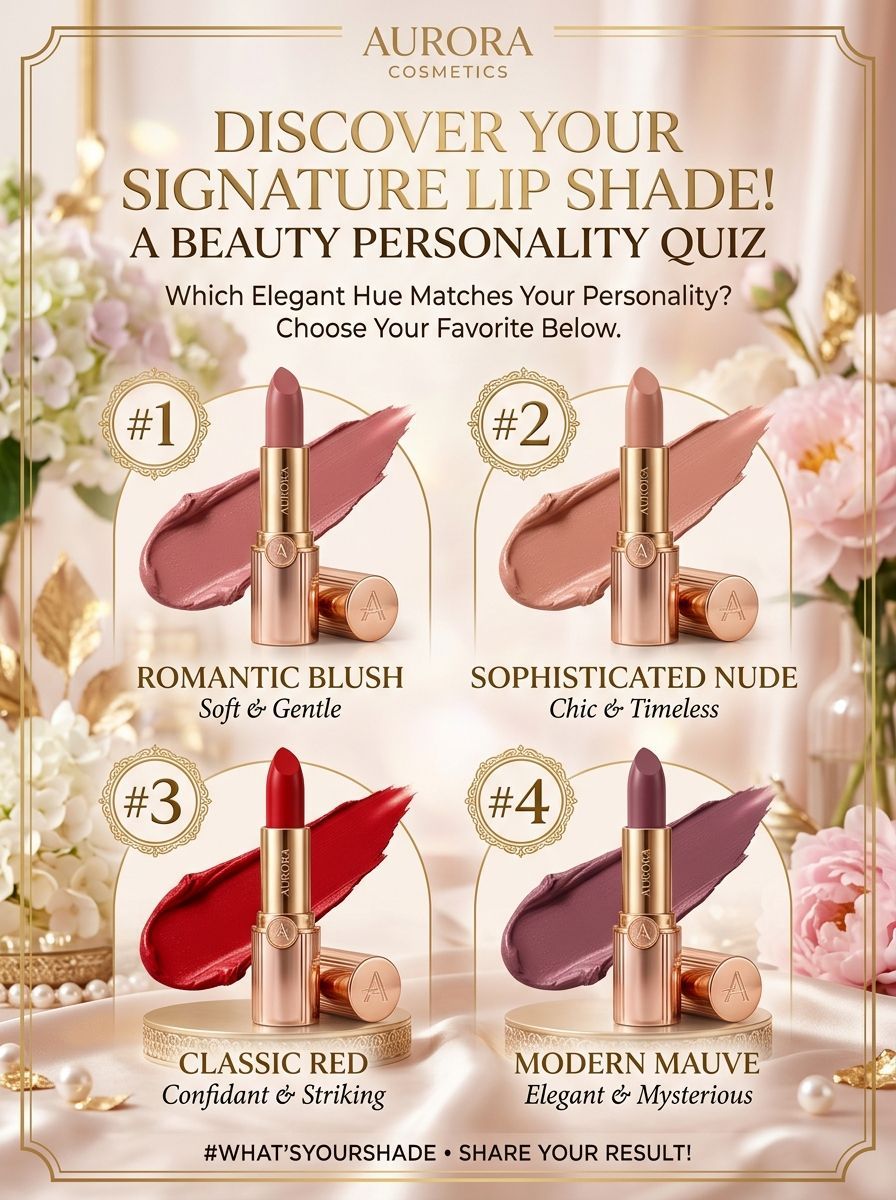 PureLuxy's tweet photo. π Which shade are you reaching for today? 1, 2, 3, or 4 β comment below! #LipstickLover #MakeupGoals #BeautyQuiz #ShadeMatch #GlamLook #PickOne #PureLuxy https://t.co/yDnAcOaJgw