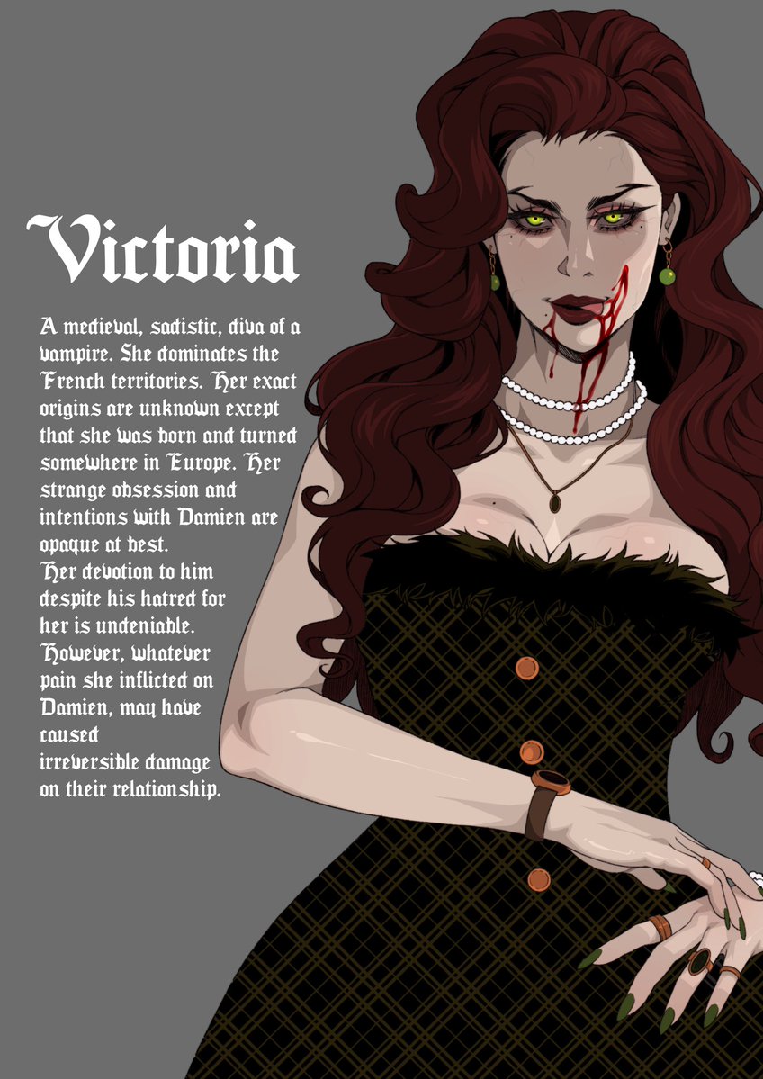 camdrawsalot's tweet photo. My official OCs from the comic I’m making 🌹🦇 here’s a little more about them! https://t.co/iYPkca180V