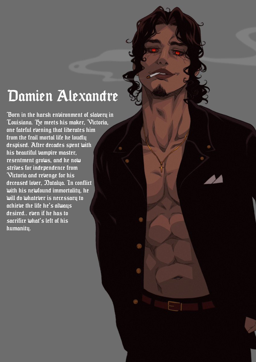 camdrawsalot's tweet photo. My official OCs from the comic I’m making 🌹🦇 here’s a little more about them! https://t.co/iYPkca180V