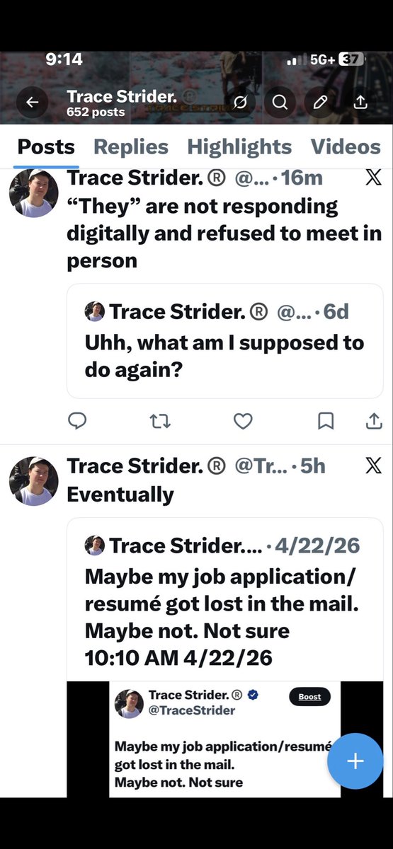 TraceStrider tweet picture
