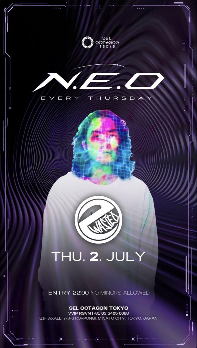 RSjhm's tweet photo. — Tonight —
2026.07.02 Thu

【 SEL OCTAGON TOKYO 】

ゲスト＆VIPご用意出来ます！
行きたい方は気軽にご連絡下さい🙌

オクタゴンゲスト  OCTAGONゲスト
オクタゴンVIP https://t.co/GtWpgdeEYW