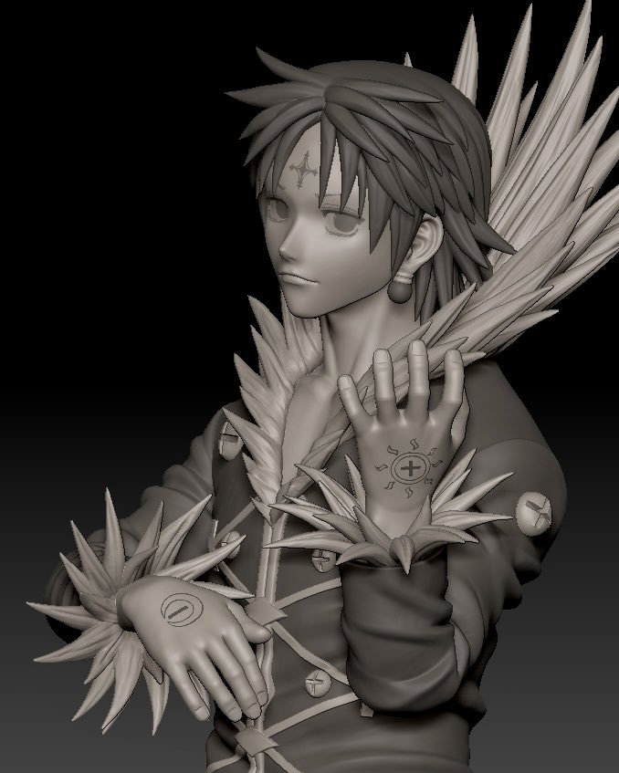 クロロ＝ルシルフル クロロ＝ルシルフル HUNTER×HUNTER #ZBrush