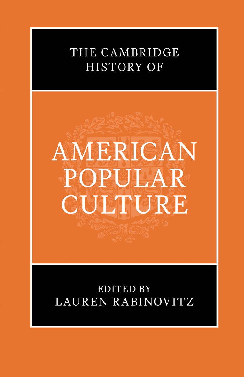 CUP_LitPerform's tweet photo. The Cambridge History of American Popular Culture by Lauren Rabinovitz
How American entertainment teaches about changing technologies, attitudes about identity, marginalization and resistance, and socio-cultural politics.
https://t.co/6zYRmFsgIl
#amlit https://t.co/s32gpaaPHX