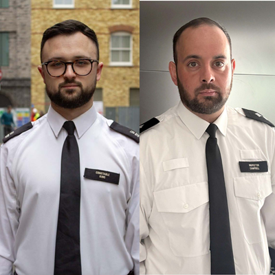 MPFed's tweet photo. “PC Yasmin Mechem-Whitfield, PC Cameron King and Inspector Moloy Campbell are a credit to the Metropolitan Police Service. They put their lives on the line and put their duty to protect others above their own personal safety." https://t.co/ZinuVYKwDg https://t.co/dpVMvtokdH