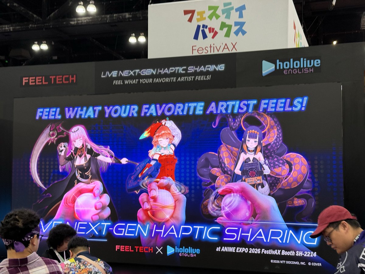 AquaticLettuce's tweet photo. Got a kiss from Ina epiccccc
#FEELTECH #AX2026 #Myth https://t.co/VICvvXvXgq