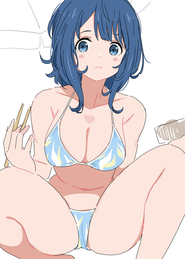roonyan's tweet photo. 八奈見の日か…あまり描けてないのでもっと描きたい…水着しか描いてないが… https://t.co/kypVN3gjad