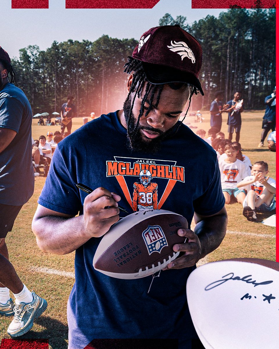 Red_Env_Sports's tweet photo. Full circle moment!  Back at his home field, @Speedkills2k_  hosted a youth football camp to inspire the next generation to dream big, work hard, and believe in what's possible.  ❤️👏 https://t.co/q90rtbYZLZ