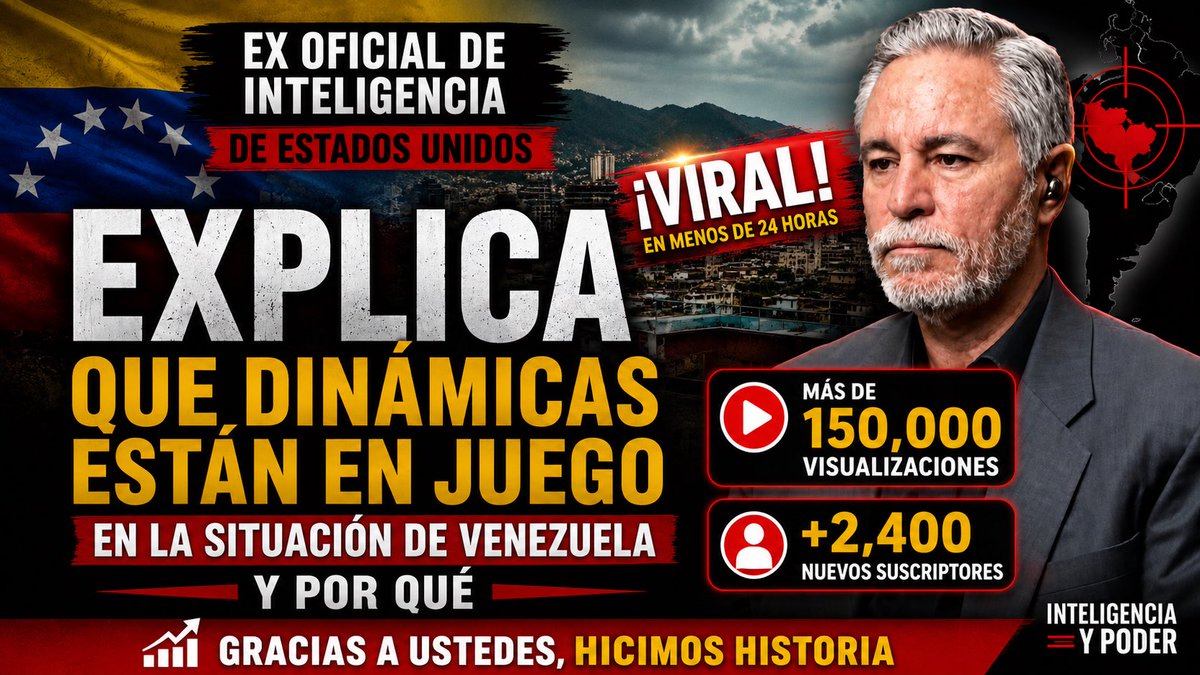 CommanderRomero's tweet photo. Lo logramos guerreros! Gracias a ustedes este vídeo se hizo viral en menos de 20 horas con más de 2,400 nuevos suscriptores.  Creo que este contenido ayuda a aclarecer la situación más y recibe buena aceptación. 

Gracias a todos ustedes y seguimos.  

https://t.co/Dz8wVukDCn https://t.co/9Ac6GY03cV