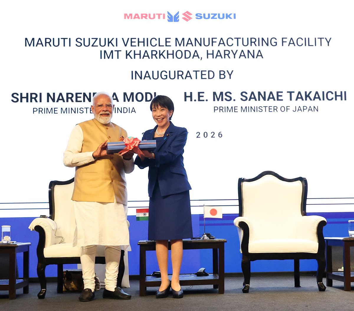 A defining milestone in the India-Japan partnership as H.E. Ms