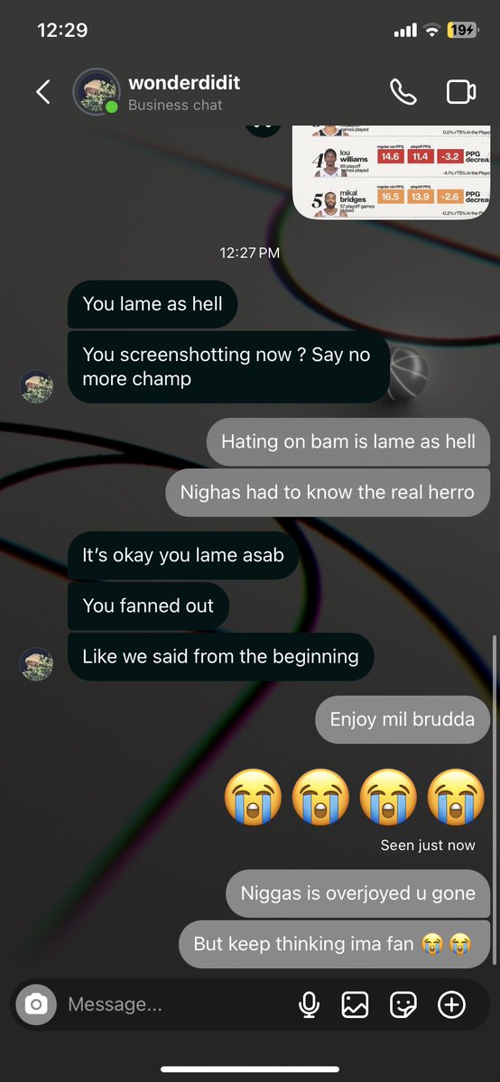 OleAhhNigPAT's tweet photo. @raf_tyler don’t cry now nigga LMFAOOOOOOOO https://t.co/TKyP9wIrdZ