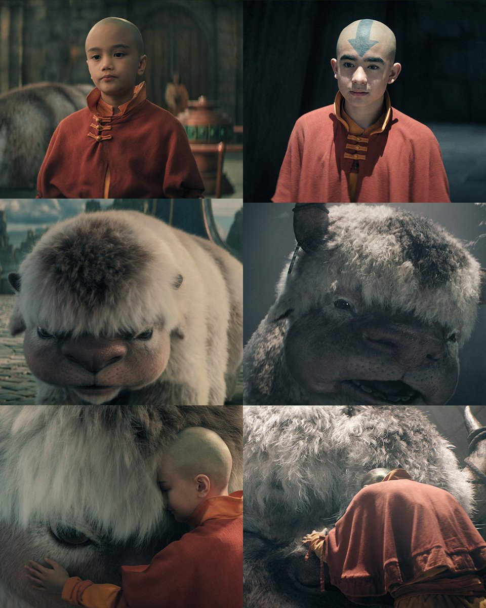 NetflixBrasil's tweet photo. AANG E APPA. 😭💗 https://t.co/uQDGs6yPHn