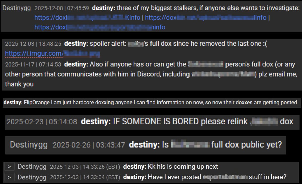 EndAllRedditors's tweet photo. @CallMeCatalystZ @Awk20000 Hey man any examples of Hasan or his community acting like Destiny and his community are proven to act?

Oh.. no? https://t.co/WqNqs1neuY