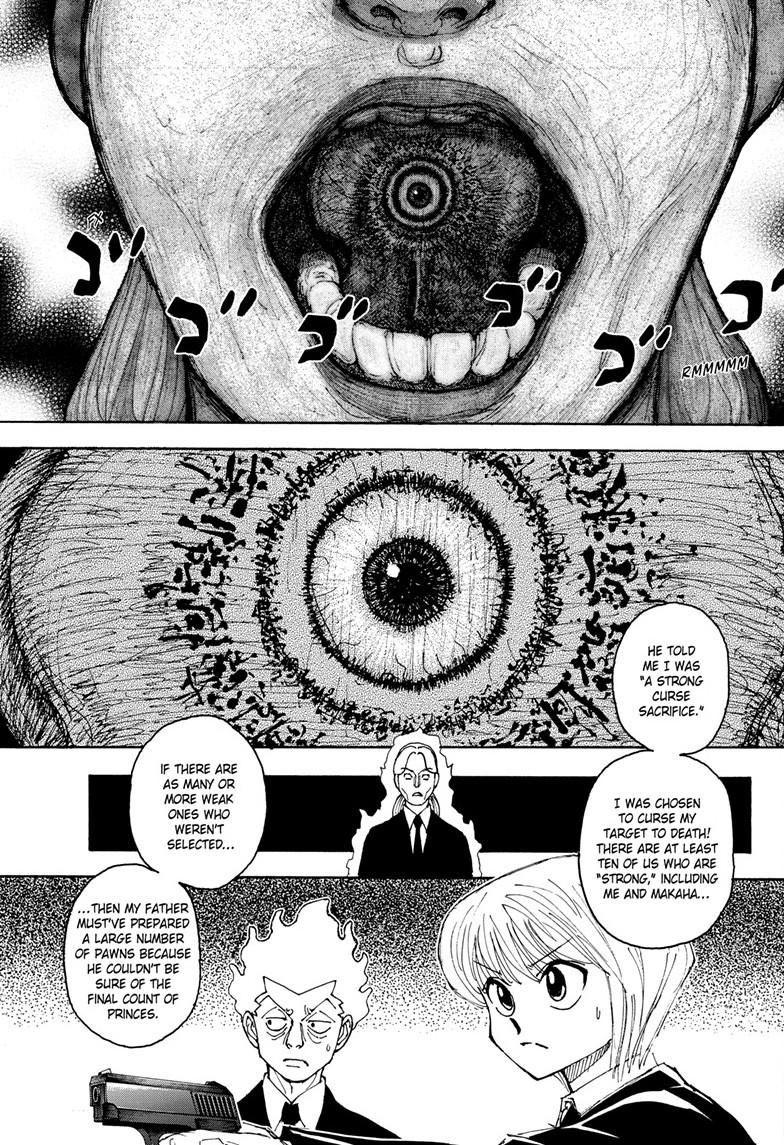 FormerSoulKing's tweet photo. WHAT EVEN IS THIS CHAPTER HOLY SHIT BEYOND IS AN ACTUAL DEMON 

I really wish I was caught up when this came out cuz wdym HxH comes back from hiatus and immediately sets the fandom on fucking fire https://t.co/UCG07Xg1DT