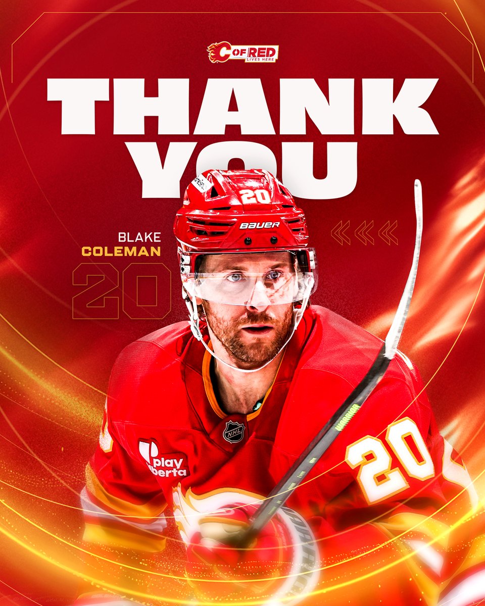 NHLFlames's tweet photo. Best of luck in Minnesota, Pickles! https://t.co/v7uDnoEA2Y