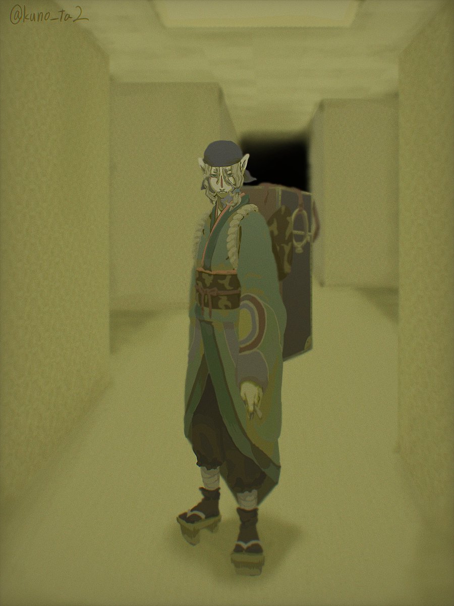 kuno_ta2's tweet photo. ■■■■ ■■■■
 #モノノ怪_FA https://t.co/9VP3Yu9kNr