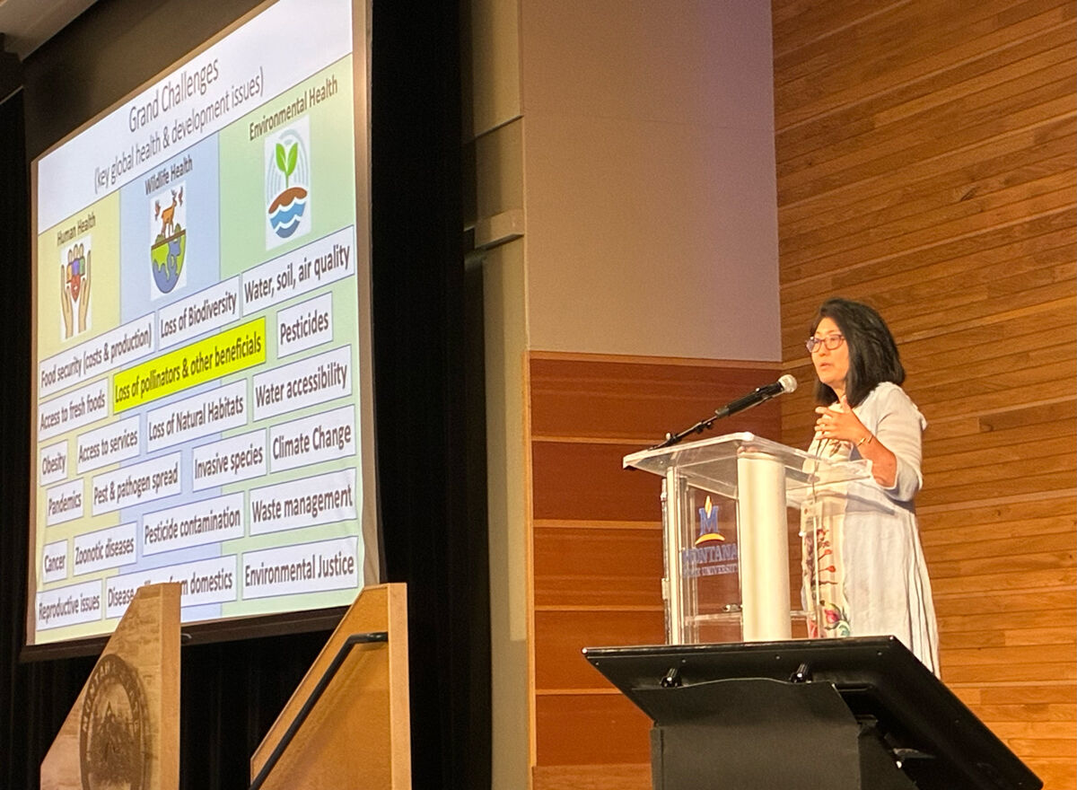 ProjectApism's tweet photo. PAm’s Executive Director Danielle Downey and Director of Regulatory Affairs Izzy Hill attended the 16th International Conference on Pollinator Biology, Health, &amp; Policy at Montana State University. It was an amazing time and great to learn from the diverse amount of experience. https://t.co/KO4mcAvejf