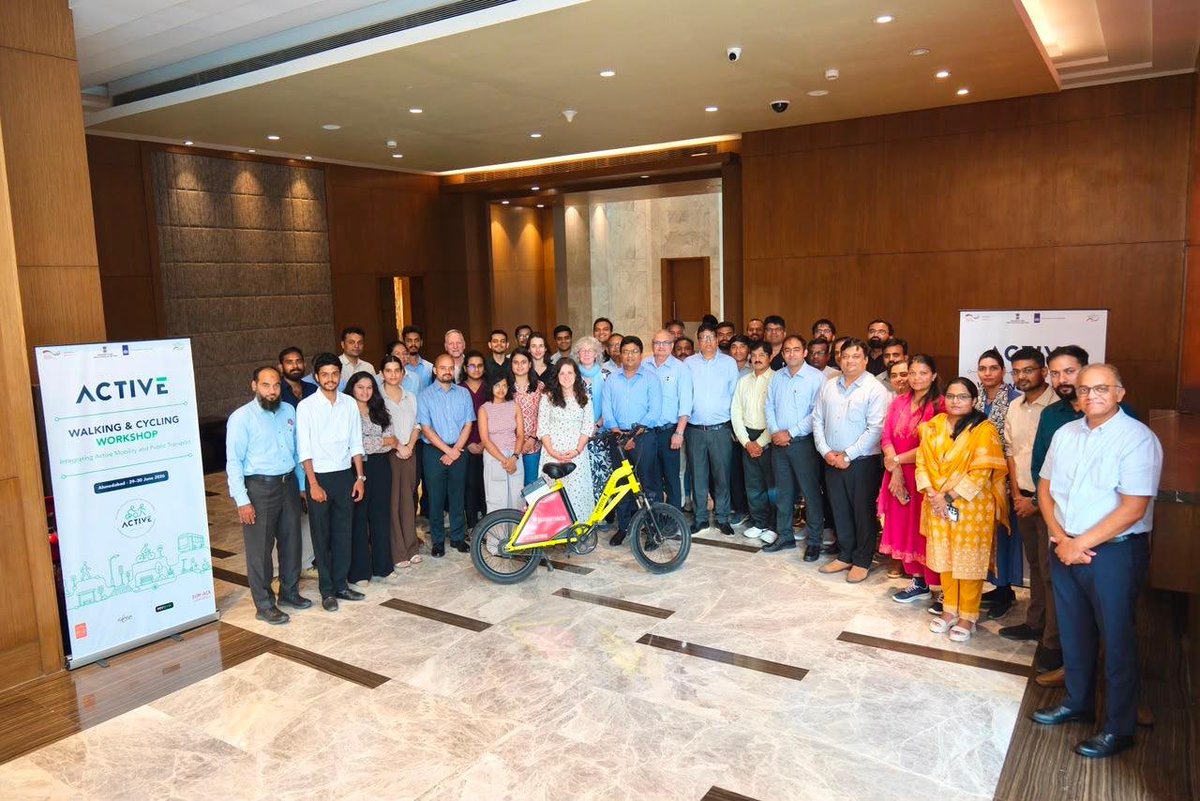 AmdavadAMC's tweet photo. @InfoGujarat @infoahdgog @PIBAhmedabad @DDNewsGujarati @CMOGuj @PMOIndia @GUDMGujaratGov @HiteshBarotBJP @banchha1 #ActiveMobility #SustainableTransport #CapacityBuilding #AMCInitiative #MyCityMyPride https://t.co/tfcmDW6G8h
