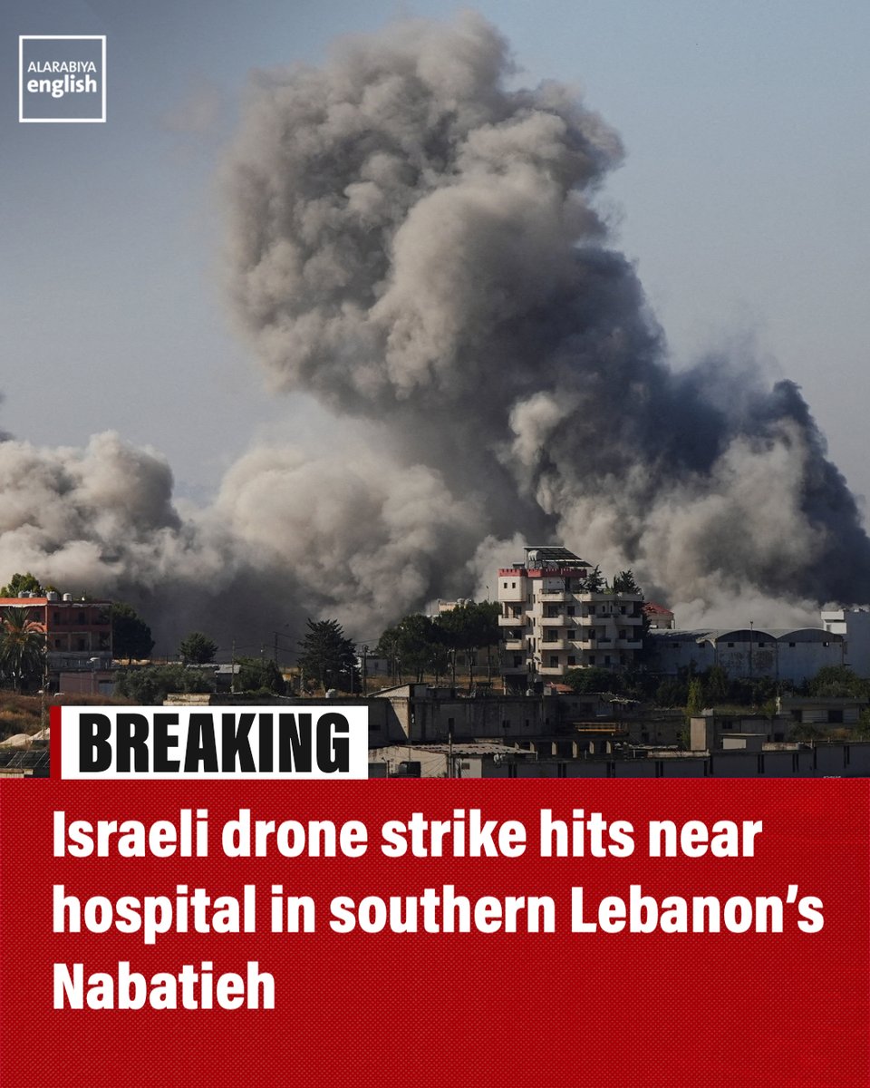 Israeli Drone Strike Hits Near Hospital in Southern Lebanon, Escalating Cross-Border Tensions