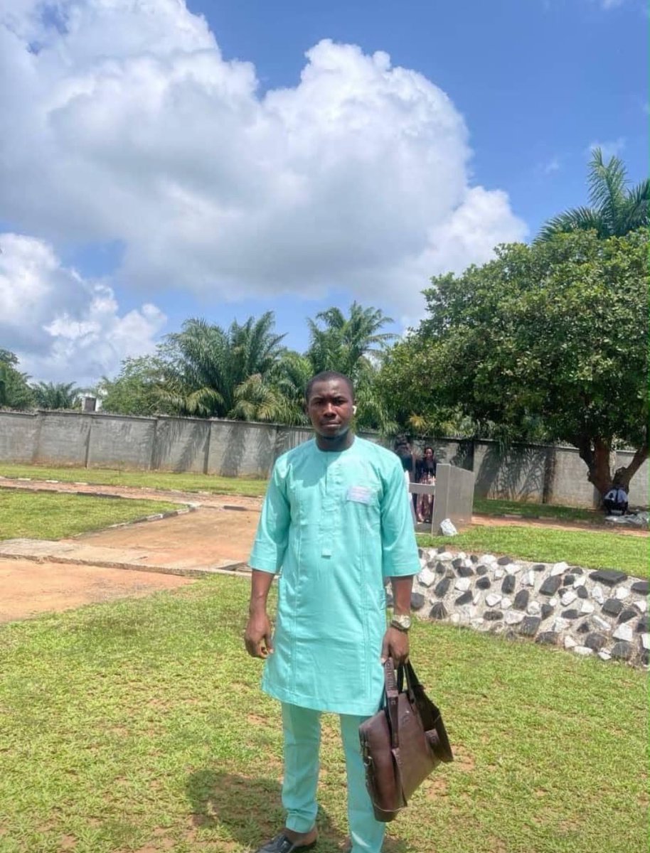 Oma_GuGu's tweet photo. MISSING PERSON

I'm reposting with a heavy heart and beg you all to kindly reshare.

Chikezie Ikechi, left Enugu State for Lagos on the night of 17th May, 2026 and has not been heard from since then.

If anyone has seen him or has any information about his whereabouts, please kindly contact 08130746747 or 0903 568 1554 or send a message.

Please help us share this information.
Thank you so much 🥹🙏.