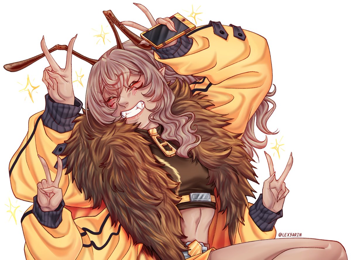 lexyarin's tweet photo. Comissão para a adorável @/KallistaRonwe ! 🩷🩷🩷🩷🩷🩷🩷 A mascotinha abelha mais fofinha desse mundo! 🥹🫶

#commission_art #bee #commission https://t.co/6xlQdv98oy