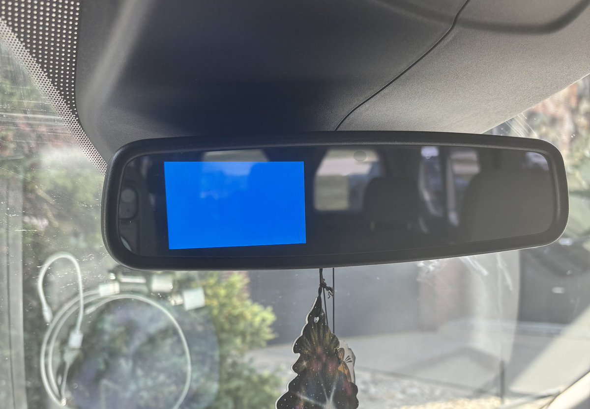 hellisrealcool's tweet photo. it’s so hot my backup cam has the BSOD https://t.co/sSJqS4PW6p