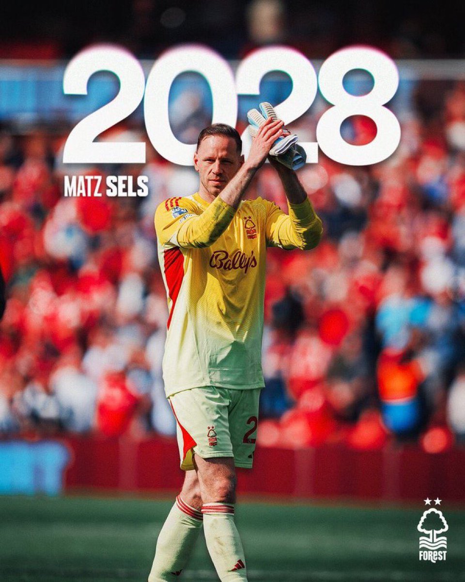 DahamX1's tweet photo. 🚨🚨🚨🚨🚨🚨 🚨🚨🚨🚨🚨🚨🚨

رسـمـيـاً:

نوتنغهام فورست يجدد عقد الحارس ماتز سيلس حتى 2028م 

🔴🔴🔴🔴🔴🔴🔴🔴🔴🔴🔴🔴🔴
✅✅✅✅✅✅✅✅✅✅✅✅✅ https://t.co/J4R6ZjwvS4