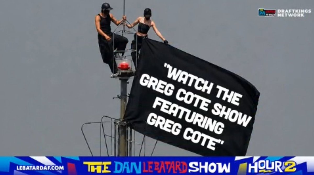 TheGregCoteShow's tweet photo. Watch it here: https://t.co/zS80Tknvim https://t.co/40weRhSpb7