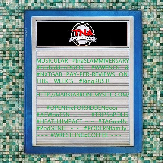 AEWonTSN's tweet photo. #RingRust musicular #tnaSLAMMIVERSARY #AEWxNJPW #WWENOC #NXTGAB chat! "High Speed" or "Low Speed" @ https://t.co/JmpE72ZCFR {outside Canada? VPN!} #OPENtheFORBIDDENdoor #AEWonTSN #TRIPSoPOLIS #HEATH4IMPACT #TAGmeIN #PodGENIE #WRESTLINGxCOFFEE @MarkJabroni @MarkinOutLoud https://t.co/3cdHPOFlR2