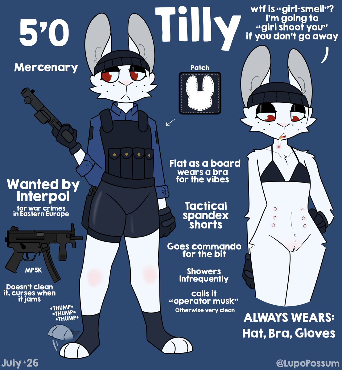 LupoPossum's tweet photo. Tilly! https://t.co/IkKwkWDTJZ