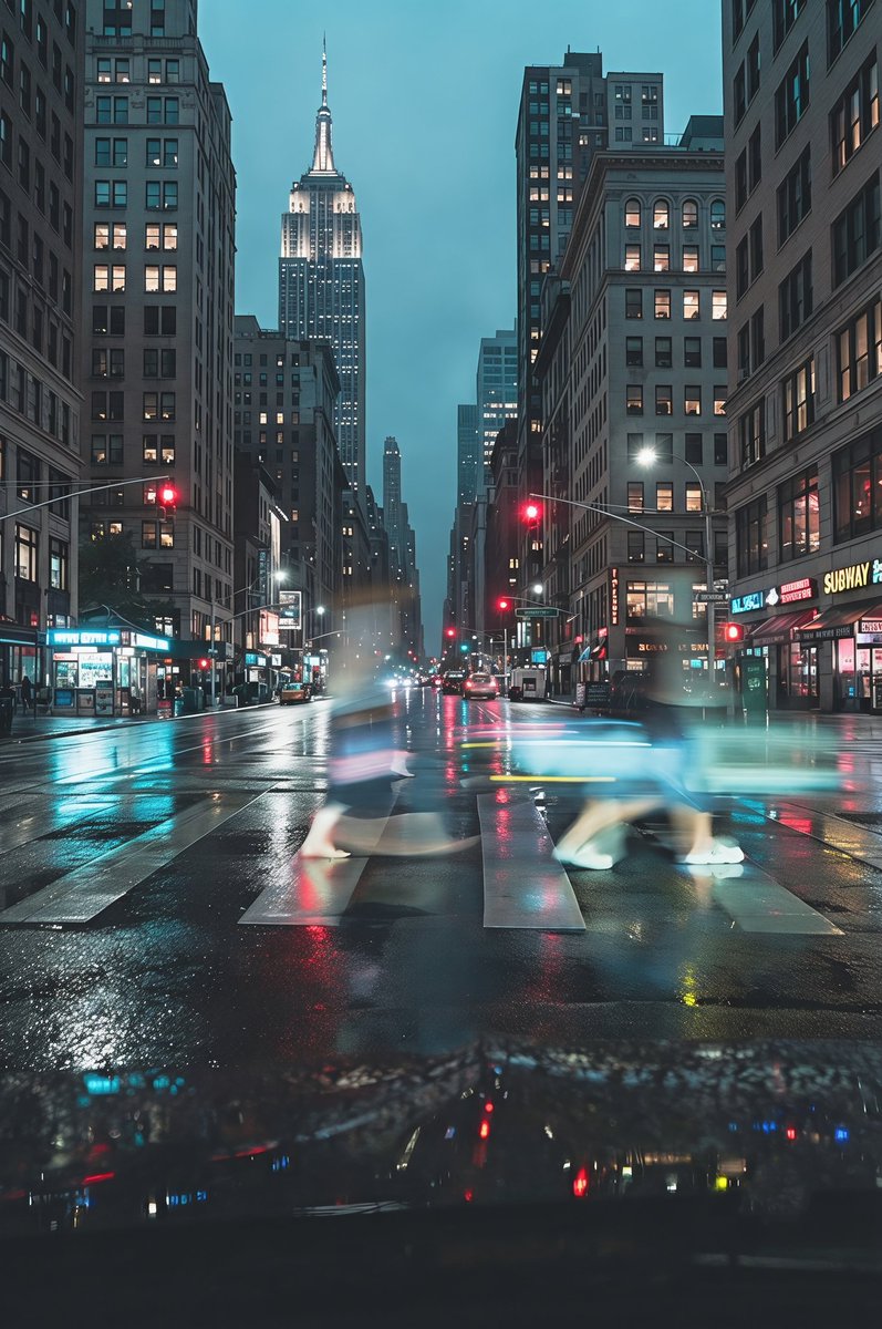 2k115crew's tweet photo. Fifth Avenue After Rain#NewYorkCity #FifthAvenue #EmpireStateBuilding https://t.co/82FLrrMTcQ