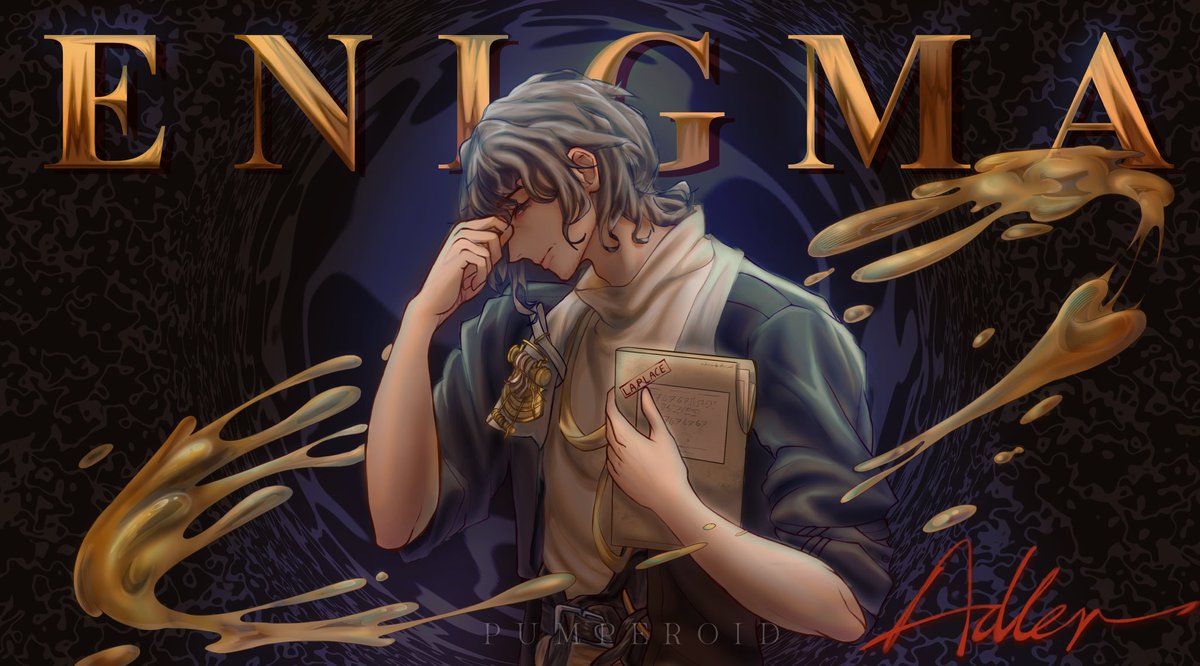 pumperoid's tweet photo. Ульрих разлился🥀 
#reverse1999 #enigma #adlerhofmann #Reverse1999art https://t.co/48d7dmehZj