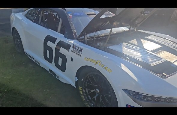 MBMMotorsports's tweet photo. Unfortunately Carl had to make the call to withdraw Garage 66 from this weekend's race at Chicagoland due to lack of sponsorship. 

We are sad to miss out on NASCAR's July 4th weekend, but we look forward to the No. 66 returning very soon! 

#NASCAR https://t.co/NmimbVDSF9