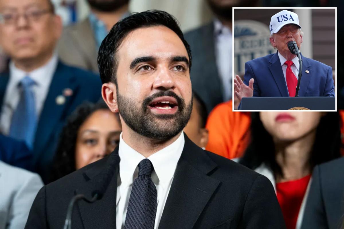 nypost's tweet photo. Mamdani to deliver America's 250th speech hours ahead of Trump https://t.co/aoE48n7gWx https://t.co/Px2lQB1cjT