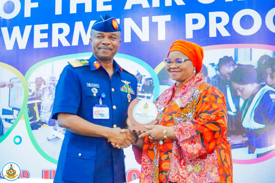NigAirForce's tweet photo. CHIEF OF THE AIR STAFF LAUNCHES LANDMARK YOUTH EMPOWERMENT INITIATIVE TO SHAPE FUTURE LEADERS

The Chief of the Air Staff (CAS), Air Marshal Sunday Kelvin Aneke, has launched the Chief of the Air Staff Youth Empowerment Programme (CASYEP). https://t.co/1qV4n4XHhR