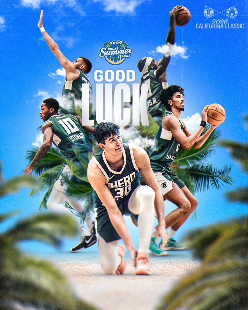 WisconsinHerd's tweet photo. @Bucks basketball is back 🦌 good luck to our guys this summer! #HerdUp https://t.co/xDFBTdMzdK