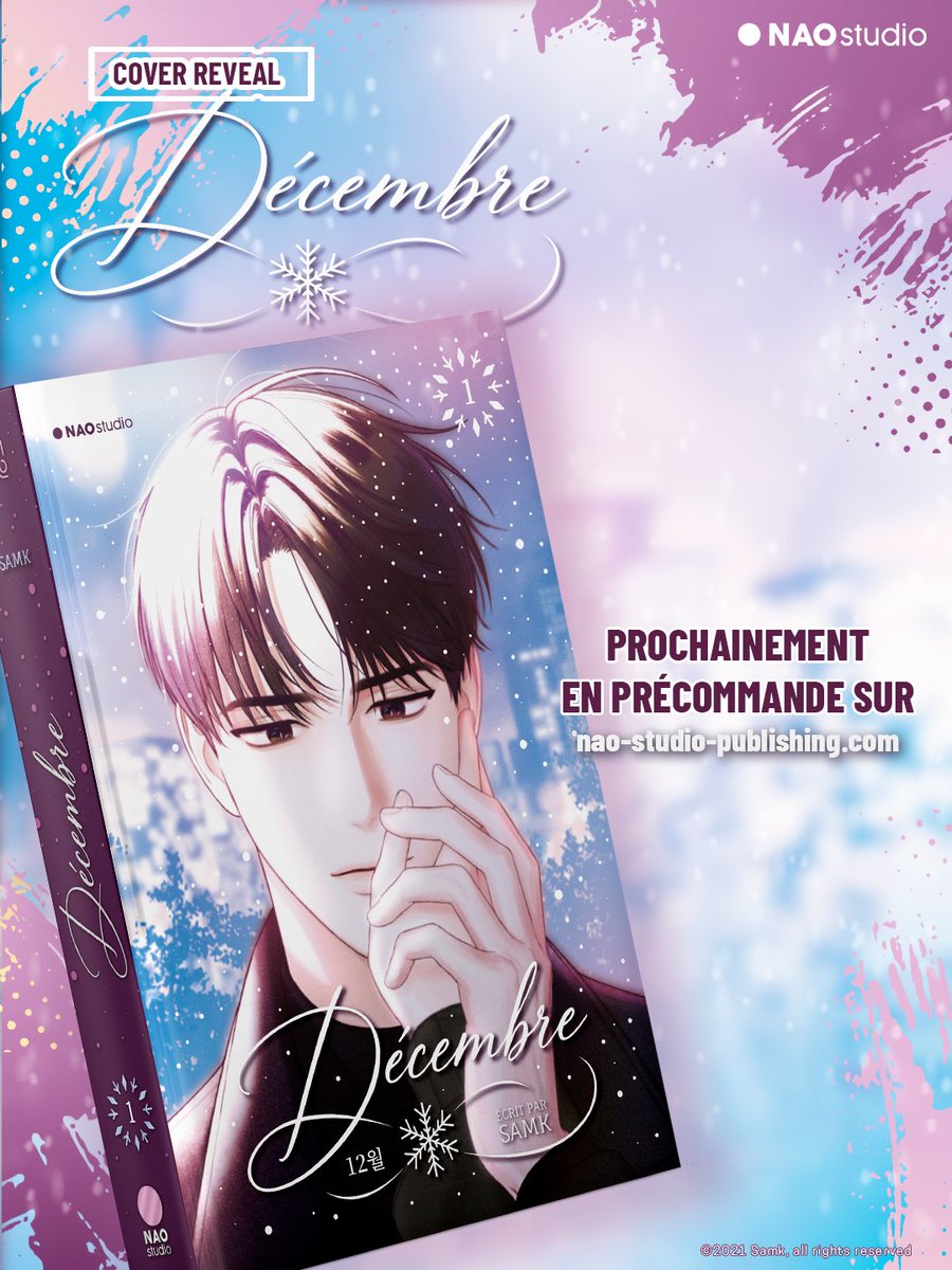blAddictbyNao's tweet photo. 🚨 COVER REVEAL 🚨

Une rencontre oubliée.
Un parfum impossible à ignorer.
Un destin qui les relie depuis bien plus longtemps qu'ils ne l'imaginent…

❄️ December de SAMK arrive prochainement en France !

La nuit du 31 décembre, Yeonwoo porte secours à un adolescent blessé près d'une moto renversée. Quelques instants partagés avant de reprendre chacun leur route.

Trois ans plus tard, alors qu'il tente de se reconstruire et de tenir sa promesse de rester loin des Alphas, une rencontre inattendue vient faire vaciller toutes ses certitudes.

🔥 Un Alpha magnétique.
📚 Une bibliothèque silencieuse.
💔 Des blessures qui refusent de guérir.
✨ Et une connexion née bien avant qu'ils ne connaissent leurs noms.

Êtes-vous prêts à découvrir l'histoire qui fera battre votre cœur cette année ?

💬 Dites-nous en commentaire : qu'est-ce qui vous intrigue le plus dans December ?

#December #SAMK #naostudiopublishing #CoverReveal #BL #BoysLove #Omegaverse #novel #Romance #LicenceAnnonce #EditionFrancaise #ComingSoon #Bookstagram 
 Thanks to @_meri_g for the art 🤩🥰