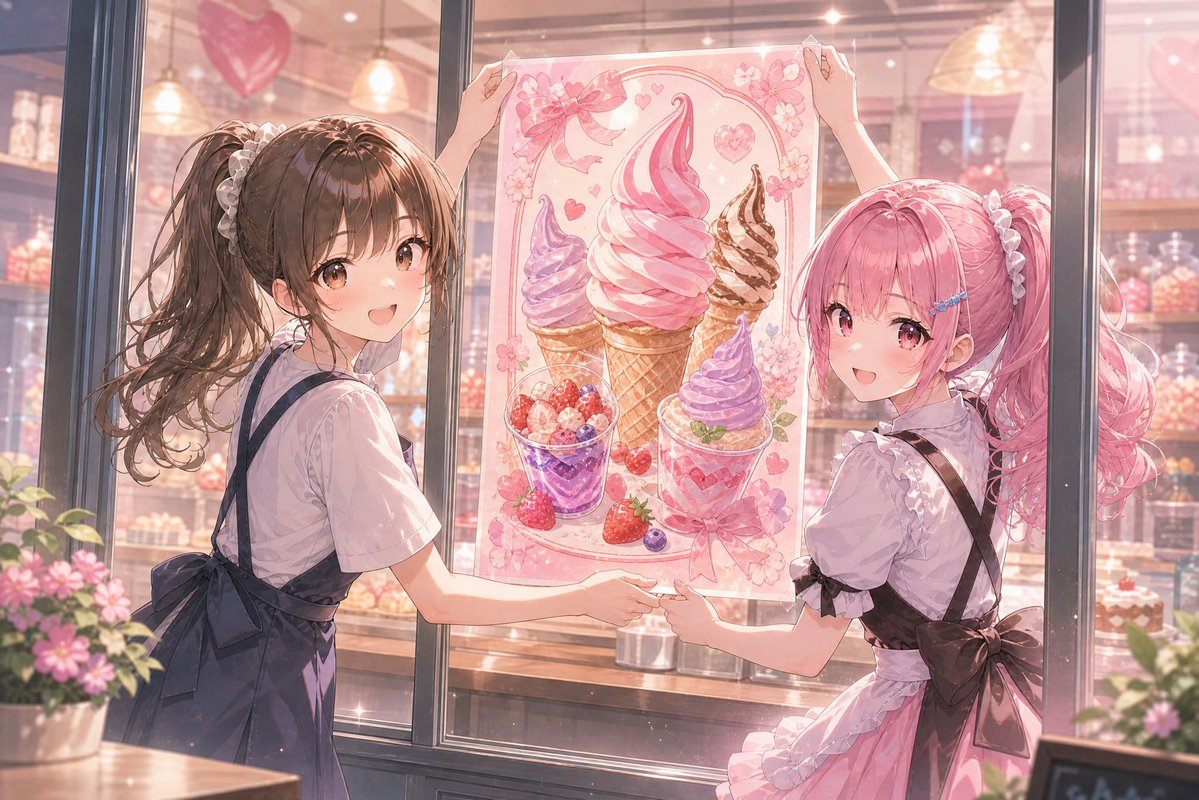 hyou_chan_aki's tweet photo. 7/3はソフトクリームの日🍦✨
H&M Sweet Magicでも、
ソフトクリームイベント開催🎉
みなさまのご来店、お待ちしています🍦🤍
🔗https://t.co/uv69dezC4m
#豹イベ 🐆✨️
#SweetMagic ☕ᝰ.ᐟ https://t.co/4hES6gQAXZ