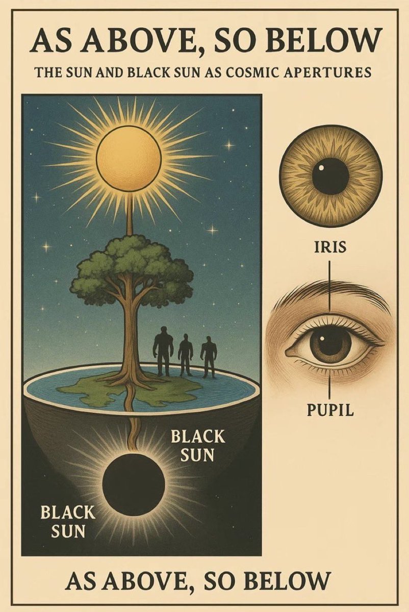 vegastarr's tweet photo. AS ABOVE SO BELOW 👁🌞 https://t.co/raJceEephu