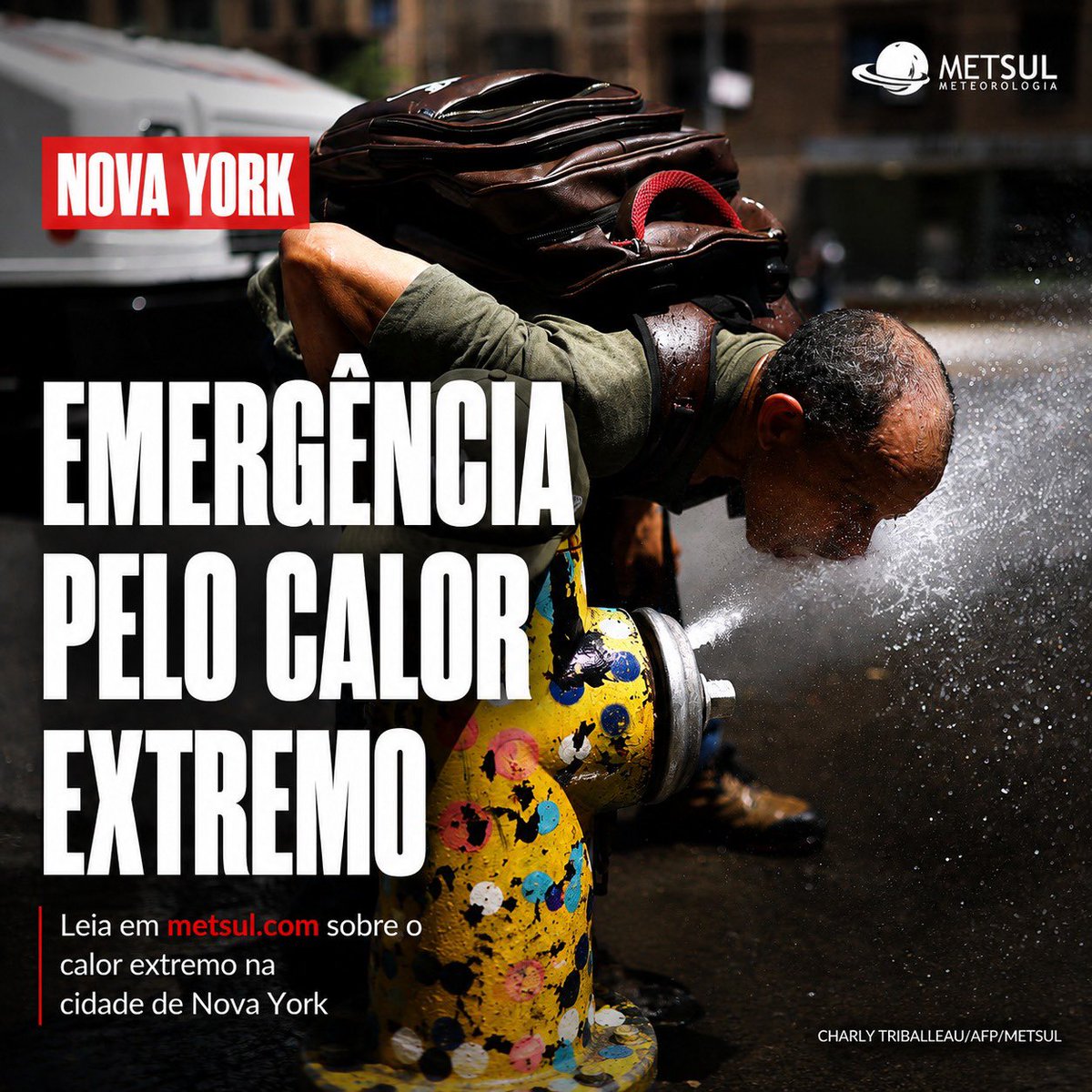 metsul's tweet photo. MUNDO | Sede do próximo jogo do Brasil na Copa decreta emergência pelo calor e abre centenas de centros de climatização para abrigar a população. ▶️ https://t.co/jynPxuC4Db https://t.co/OP7DKP3aHy